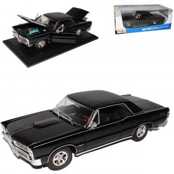 Pontiac GTO 1965 HuRSt Edition Schwarz – 1/18 Maisto Modellauto
