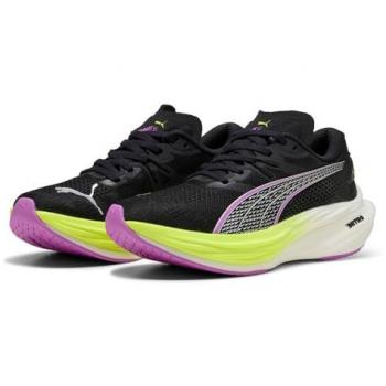 Puma Deviate Nitro 3 Sneaker Neutral Mujer – Negro/Amarillo