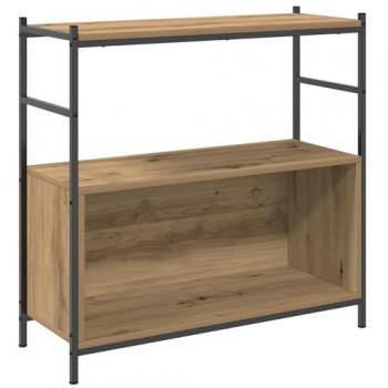 Premium Oak Book Cabinet 80x30x78.5 cm – Vidaxl
