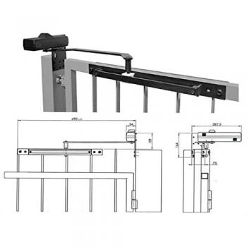 Assa Abloy DC650G – Sigillo di chiusura 1250 mm