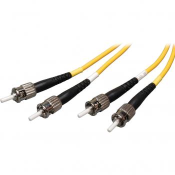 Tripp Lite ST-ST Duplex Fiber Patch Cable, 10ft