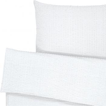 Completo letto Mallorca ERWIN M. chiusura cerniera 135x200 cm, 80x80 cm bianco
