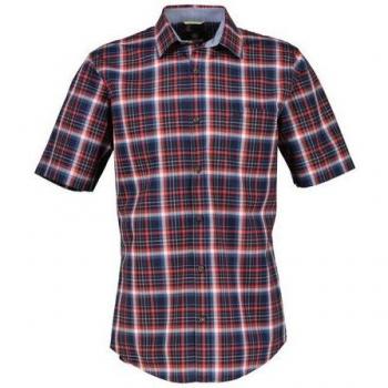LERROS Herrenhemd *Poplin Check* Kurzarm