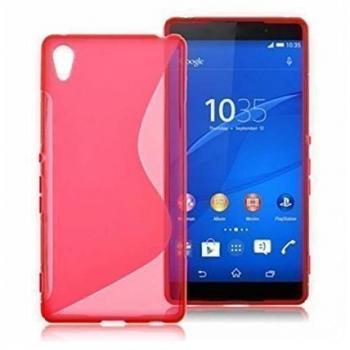 Protector suave rosa Xperia Z3 Plus