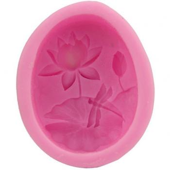 3D Dragonfly and Lotus Silicone Mold
