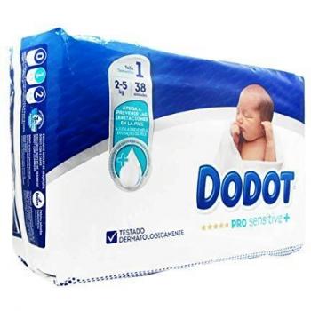 Pannolini Dodot Pro Sensitive+ T-1 38 Uds