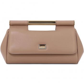Dolce & Gabbana Beige Sicily Women's Handbag
