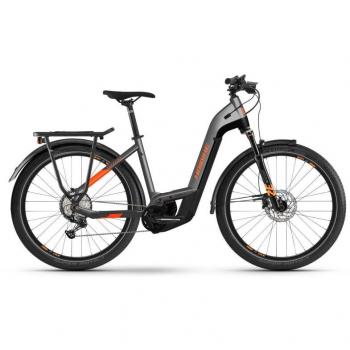 Haibike Trekking 10 LowStep E-Mountain Bike 2022 Matte Titan/Lava