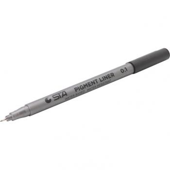 Marcador de Precisión Negro 0.05-0.8mm JUN-28A