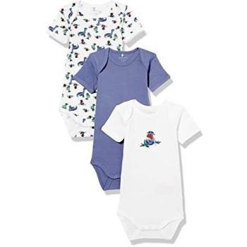 Wild Wind Dino Infant Bodysuits for Boys (Pack of 3)