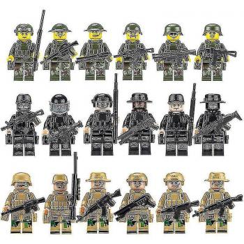 Set jouets blocs enfants forces spéciales – 8 à 24 pièces