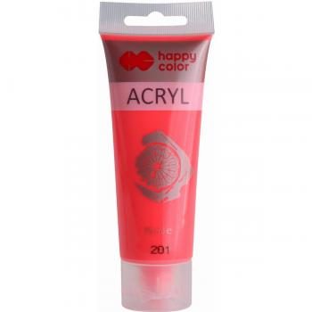 Sedia di Lavoro Acrilica 75 ml, Rosso Fluoro – 9679