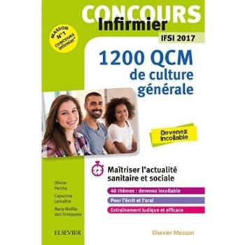 Concours IFSI Culture générale : 1 200 QCM