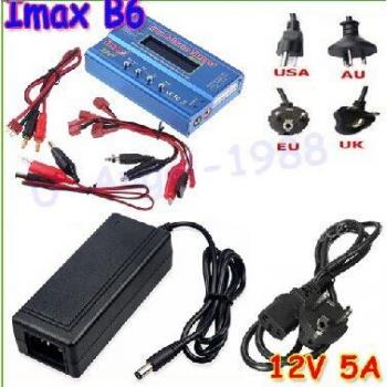 Imax B6 RC Akku Balance Charger – Digitale Lipo/NiMH & 12 V AC‑Adapter