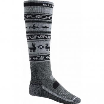 Burton Herren Performance Mittelschnürung Snowboard‑Socken – True Black Heather, Small