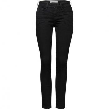 Jean Femme Street One Coupe Slim Noir Taille 28