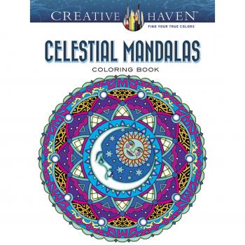 Creative Haven Celestial Mandalas Coloring Book