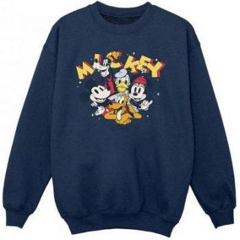 Mickey Mouse Sweatshirt für Mädchen 5-6 Jahre in Weiß