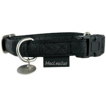 Collier Cuir Mc Leather 10Mm Noir