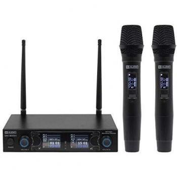 W Audio DM800H Twin Handheld UHF Mic System