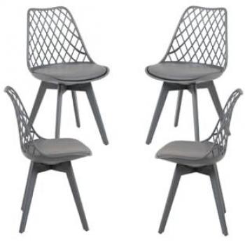 Pack de 4 Sillas Mima Suprym