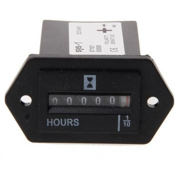 10V-80V Hour Counter for Automotive and Marine Use