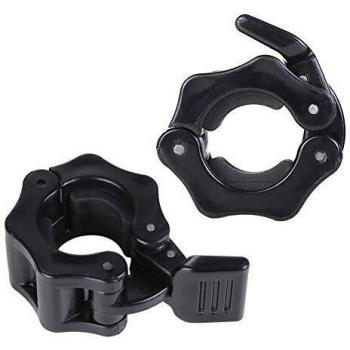 1‑Inch Olympic Barbell Collars – 2.5 cm Snap Pair