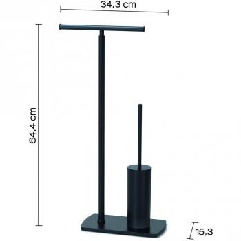 Diaqua Toilette “Florida” Schwarze Bürste