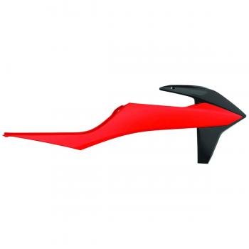 Carene laterali anteriori KTM SX/SX-F Polisport nero/arancione fluo