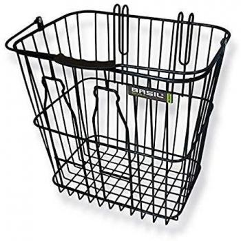 Basil Memories Bottle Rear Carrier Basket