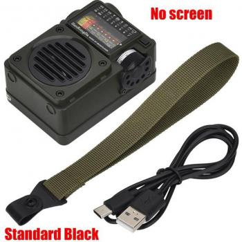 Portable FM/MW/SW/WB Radio with Bluetooth 5.0 and Alarm Function