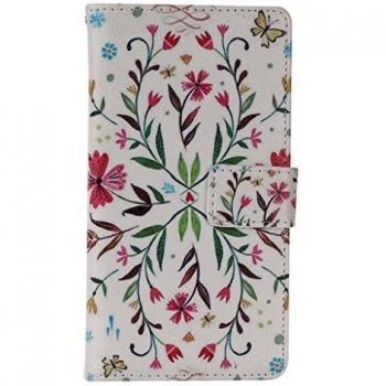 Protector de Cuero con Diseño Florado