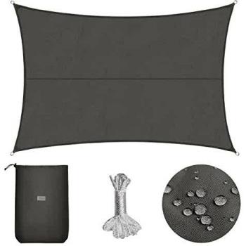 Toldo Resistente Desgarro Sekey 3x5m Gris