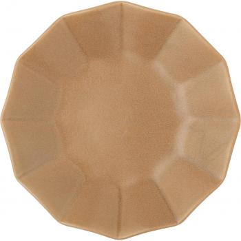 Brown Mino Café Pasta Plate