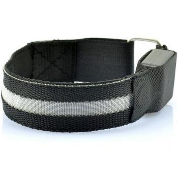Adjustable Luminous Arm Band with USB Rechargeable LED Light