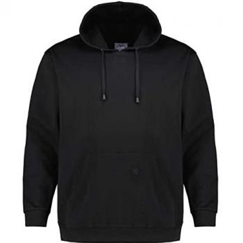 AHORN SPORTSWEAR Kapuzensweatshirt schwarz Herren Übergröße