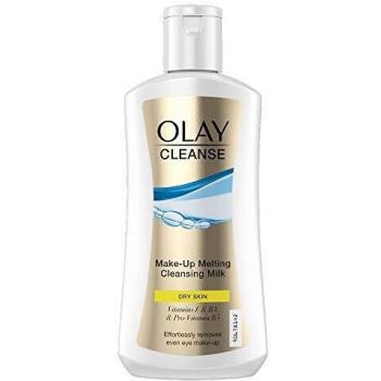 Olay Cleanse Make-Up Melting Cleansing Milk for Dry Skin, 200 ml