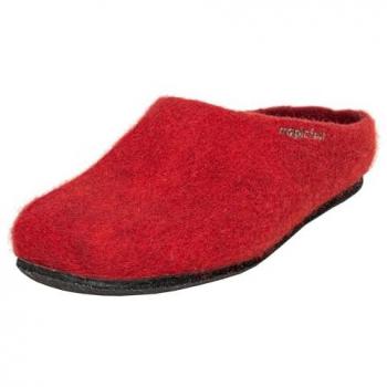 Gottstein Magicfelt 709 Hauspantoffel – 100 % Merino-Schurwolle, Größe 43, Rot