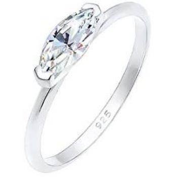 Elli Trauring „Bandring Marquise“ – 1,5 mm Kristalle