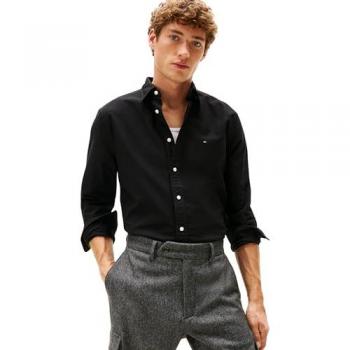 Tommy Hilfiger Langarmhemd Solid Heritage MW0MW35774