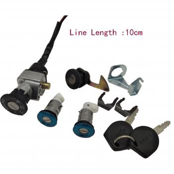 Yamaha ZY125 ZY100 CH125 Scooter Ignition Switch and Seat Lock Key Set A394