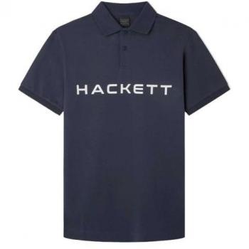 Polo Hackett Hombre Essential Blanco L