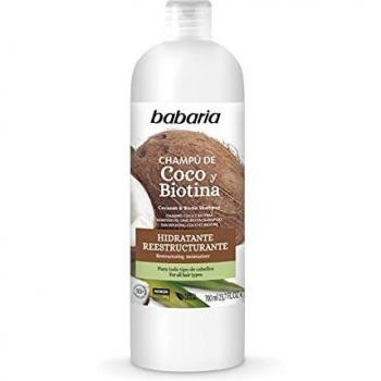 Babaria Coco y Biotina 700 ml Champú Hidratante Reestructurante
