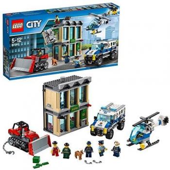 LEGOLI CITY BREAK-IN CON BULDOZER 60140