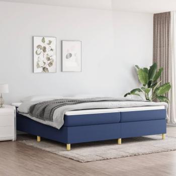 Cama solar sin colchón azul 200x200 cm