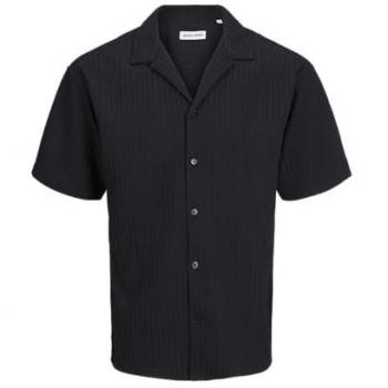 Jack & Jones Camicia Massimo 12269640 Nero Relaxed Fit