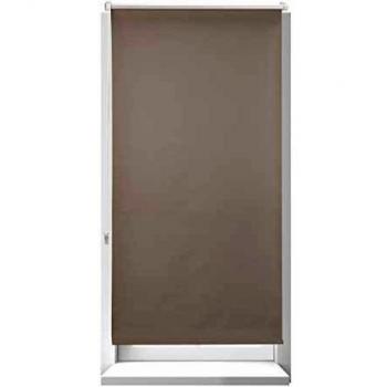 Thermal Insulated Blind, Opaque, Darkening, Chain Hoist, 210 x 70 cm, Brown