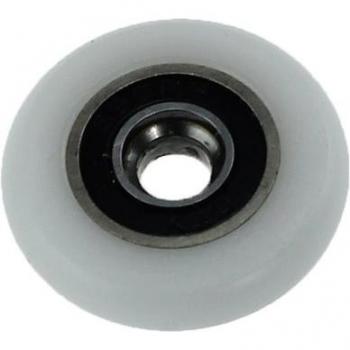 8x Shower Door Wheels 25mm Diameter 5mm Hole