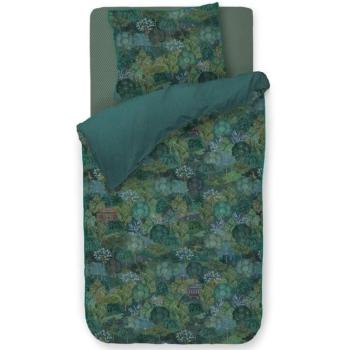 Parure de lit simple JARDIN DE NOCHE 140 x 200 cm, bleu marine, percale de coton, Pip Studio