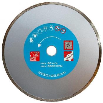 Disque diamanté tronçonnage 230 mm